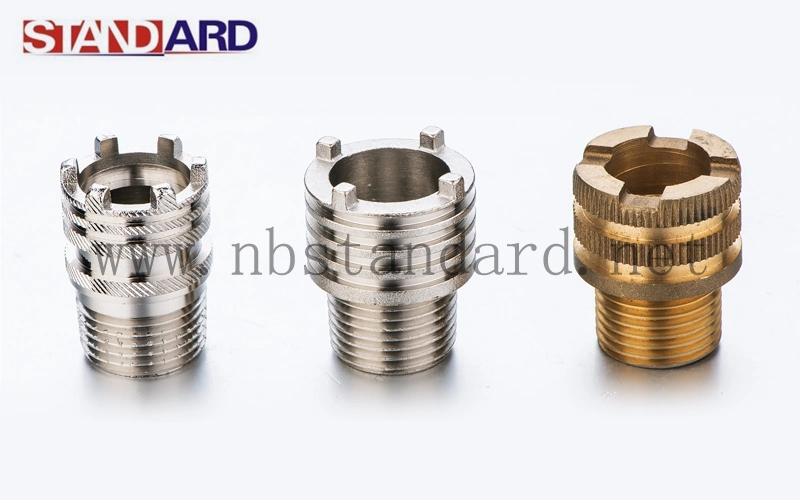 Brass Female Thread Inserts for PPR Fittings with Nickel Plated