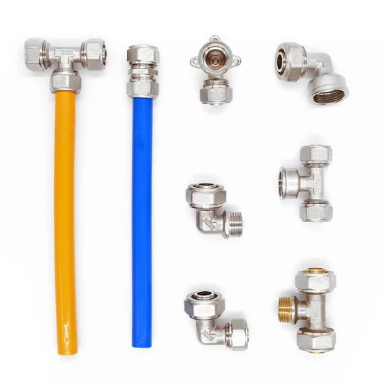 Male Coupling Brass Compression Fittings for Pex