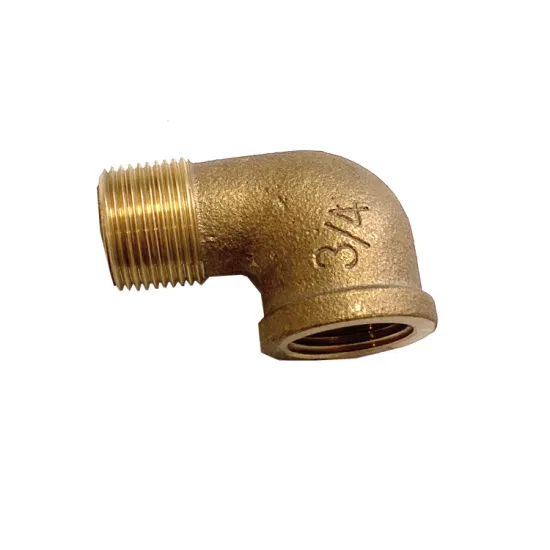 LG2 Bronze F/M 90 Degree Elbow Fitting of Casting
